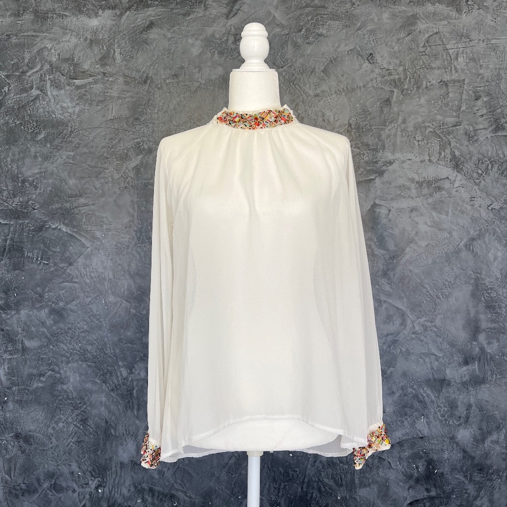 White long sleeve shirt